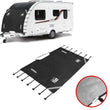 Housse avant de remorquage pour caravane, Oxford 210D imperméable et anti-UV, 220 x 175 cm
