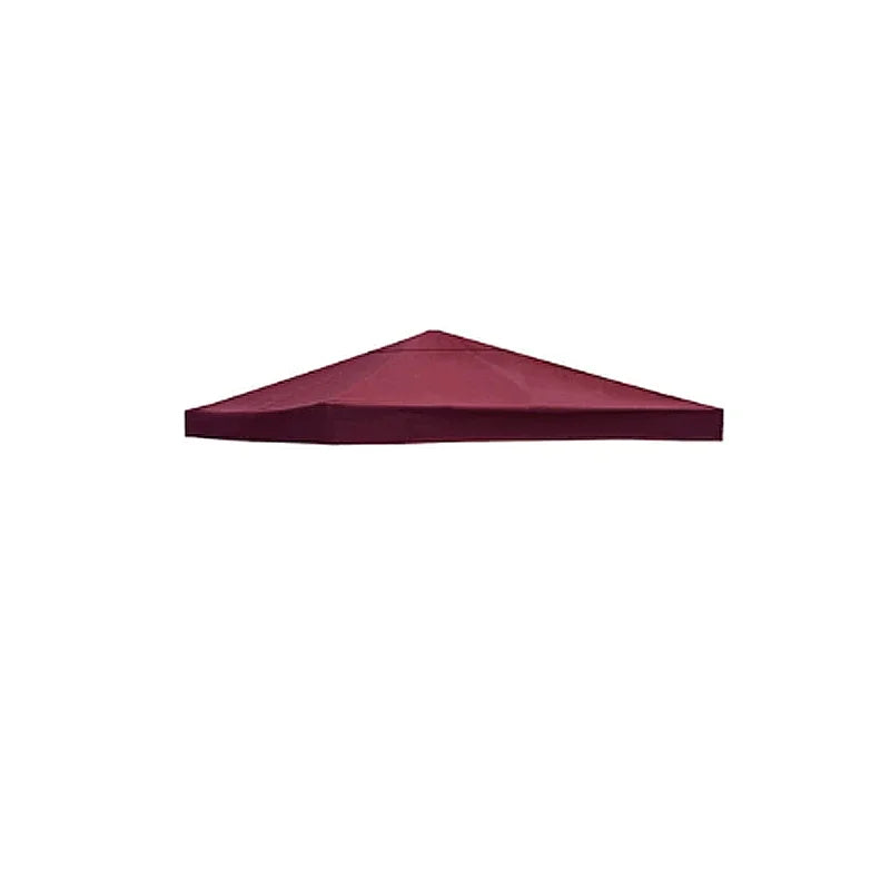 Bâche de tonnelle 3 x 3 m de remplacement, toit simple ou double, polyester 300D