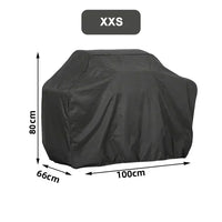 Housse de barbecue robuste anti-pluie et anti-UV en Oxford 190T, 7 tailles de XXS à XL