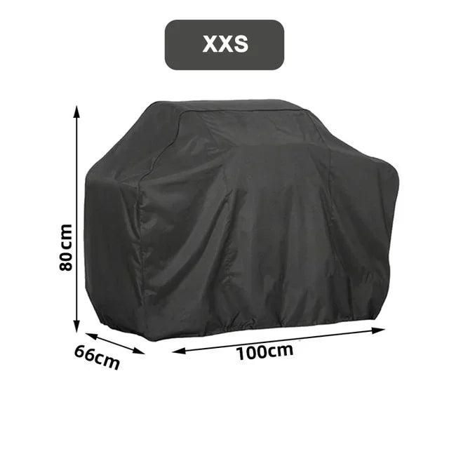 Housse de barbecue robuste anti-pluie et anti-UV en Oxford 190T, 7 tailles de XXS à XL