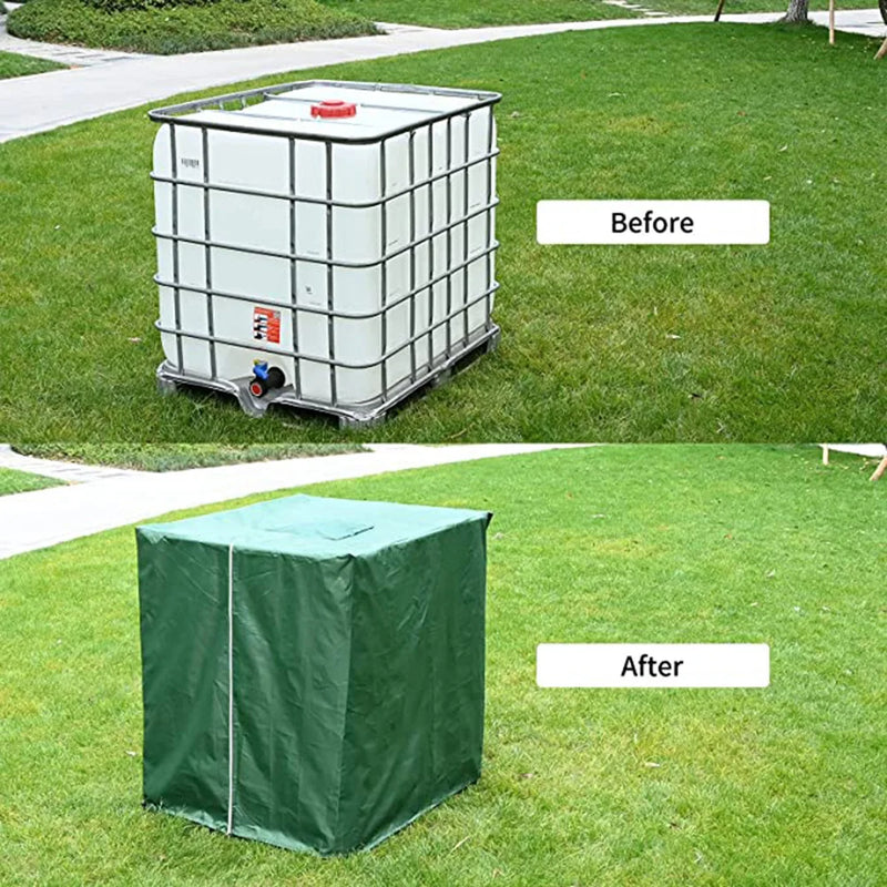 Housse cuve IBC 1000 L Oxford, avec ou sans zip, 120 x 100 x 116 cm