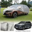 Housse voiture pour Renault Grand Koleos, taffetas de polyester argenté anti-UV avec sac de rangement