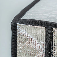 Housse de climatiseur extérieur en aluminium, façade en maille, 4 tailles de 75 à 96 cm