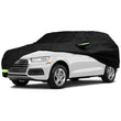 Housse voiture pour Audi Q5 et SQ5 2009-2025, polyester 210T avec fermeture éclair côté conducteur