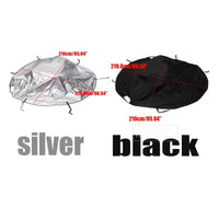 Demi-housse de toit pour Mazda MX-5 MK1, MK2 et MK2.5, polyester 420D imperméable, noire ou argent