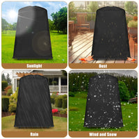 Housse four à pizza 8 en 1 pour Ninja Woodfire OO101, Oxford 420D imperméable, 89 x 69 x 114 cm