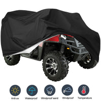 Housse universelle moto, scooter et vélo, Oxford imperméable, 5 dimensions de 140 à 208 cm