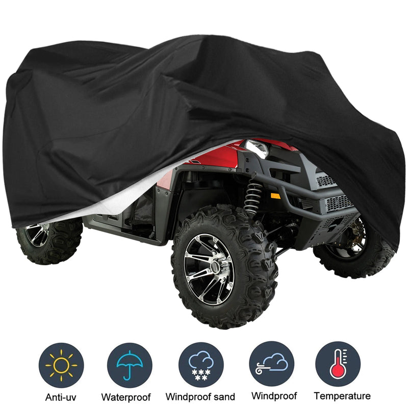 Housse universelle moto, scooter et vélo, Oxford imperméable, 5 dimensions de 140 à 208 cm