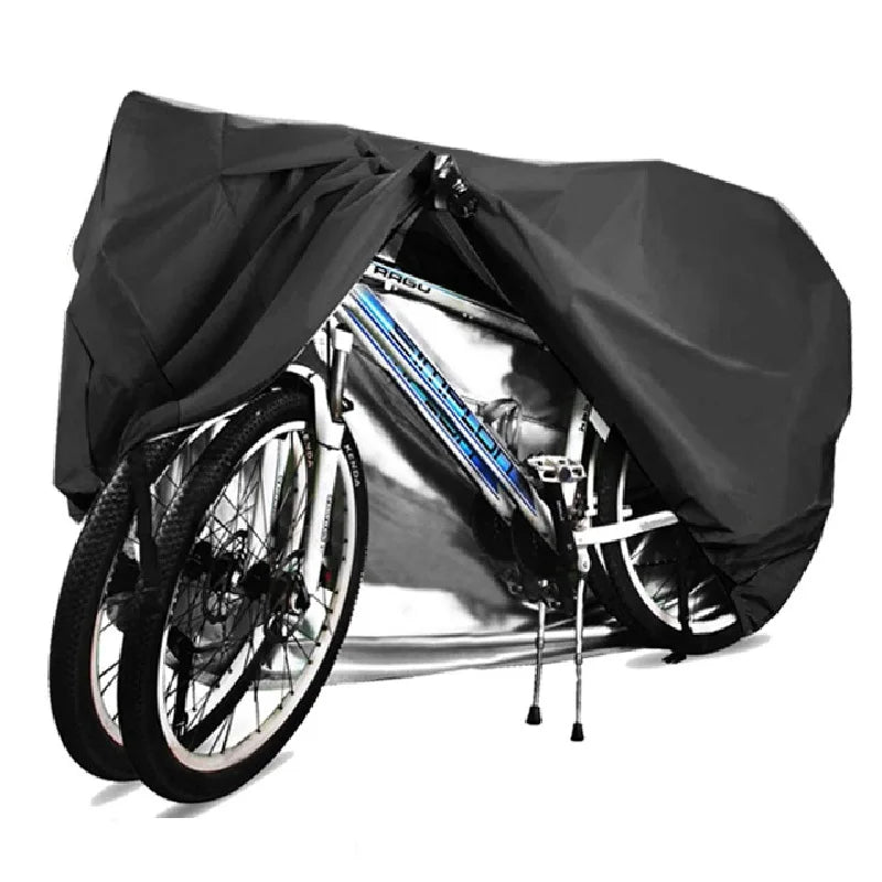 Housse vélo imperméable anti-UV avec trou d'antivol, 6 tailles de S à 3XL, 13 coloris