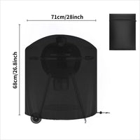 Housse barbecue extérieur imperméable anti-UV pour grill à gaz ou charbon, 6 modèles