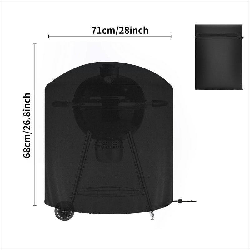 Housse barbecue extérieur imperméable anti-UV pour grill à gaz ou charbon, 6 modèles
