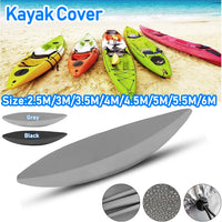 Housse de kayak imperméable anti-UV en tissu Oxford, pour kayak de 2,1 à 6 m