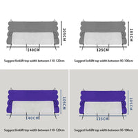 Bâche de toit pour chariot élévateur en PVC imperméable, 105 x 125 ou 105 x 140 cm