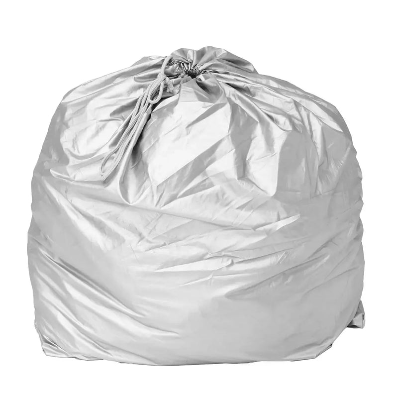 Housse de bateau 600D imperméable anti-UV avec fermeture éclair, gris argent, 6,1 ou 6,7 m