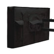 Housse télévision extérieure noire imperméable avec poche télécommande, 8 tailles de 22 à 75 pouces