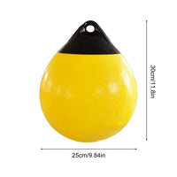 Bouée pare-battage gonflable en PVC, anti-collision, 25 x 30 cm, bleu, rouge ou jaune