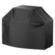 Housse barbecue polyester noire imperméable et coupe-vent, 5 tailles, rond ou à gaz