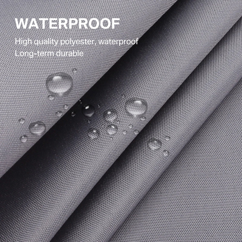 Voile d'ombrage imperméable anti-UV en polyester 160 g/m², triangle, carré ou rectangle