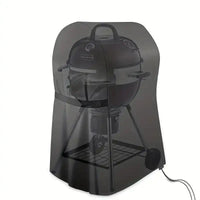 Housse de barbecue vertical et fumoir imperméable anti-UV avec sangle à boucle réglable