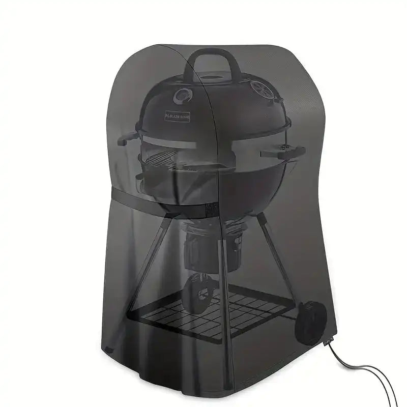 Housse de barbecue vertical et fumoir imperméable anti-UV avec sangle à boucle réglable