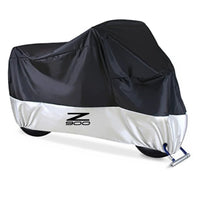 Housse moto pour Kawasaki Z900 2017-2022, polyester 190T noir ou noir et argent, imperméable, anti-UV