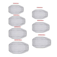 Housse de bateau gonflable en tissu Oxford argent, 7 longueurs de 2,3 à 5,2 m