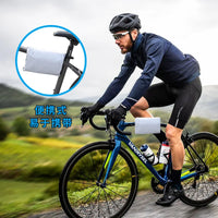 Housse vélo électrique imperméable anti-UV argent et noir, 4 tailles de 170 à 200 cm