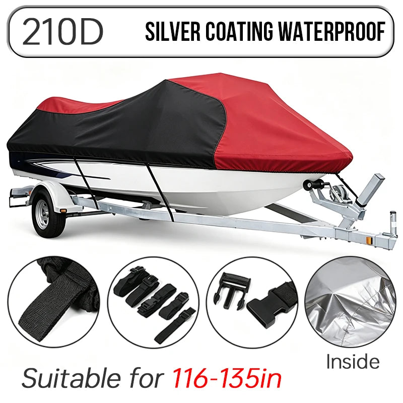 Housse jet ski compatible avec Yamaha WaveRunner EXR et VX Cruiser, Oxford 210D ou 420D