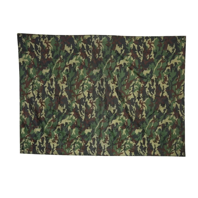 Bâche de sol camouflage ultralégère en nylon, 3 tailles jusqu'à 3 x 2,9 m