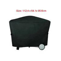 Housse de barbecue compatible avec Weber Q2000 et Q3000, imperméable, polyester noir