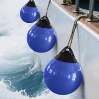 Bouée pare-battage gonflable en PVC, anti-collision, 25 x 30 cm, bleu, rouge ou jaune