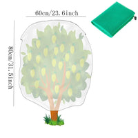 Housse d'hivernage verte à fermeture éclair pour plantes et arbustes, 5 tailles