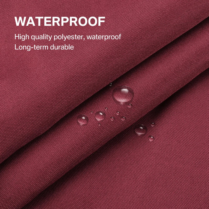 Voile d'ombrage imperméable anti-UV en polyester 160 g/m², triangle, carré ou rectangle