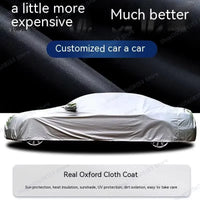 Housse voiture pour GMC Yukon 2021-2024, imperméable et anti-UV, tissu 210T, pluie, neige et poussière