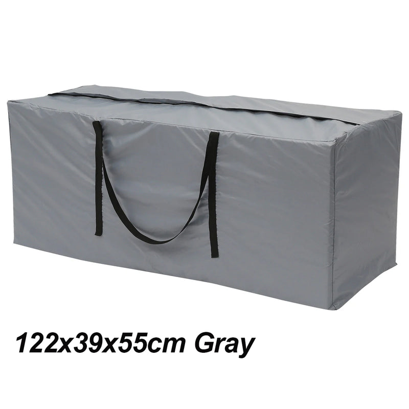 Grand sac de rangement pour coussins de jardin, couettes et sapin de Noël, Oxford imperméable