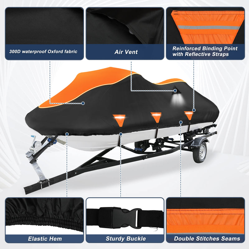 Housse jet ski pour Yamaha FX Cruiser HO, SHO et SVHO 2012-2018, Oxford 420D