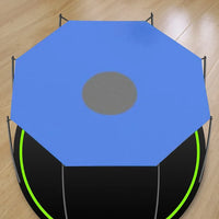 Toit de trampoline pare-soleil hexagonal en Oxford imperméable anti-UV, 183, 244 ou 305 cm