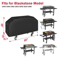 Housse barbecue universelle étanche en polyester, 8 tailles de 71 à 190 cm
