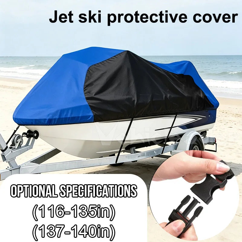 Housse jet ski pour Sea-Doo GTI et Yamaha WaveRunner EXR, Oxford 210D ou 420D, L et XL
