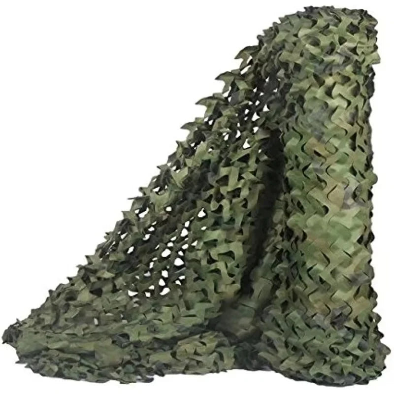 Filet de camouflage pour chasse, jardin et décoration, 4 motifs, de 2x2 à 3x5 m