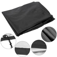 Housse de barbecue imperméable en polyester enduit PU avec cordon de serrage, 3 tailles
