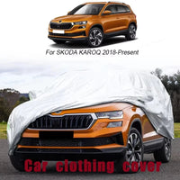Housse voiture pour Skoda Scala (depuis 2018), compacte à hayon, tissu Oxford anti-UV