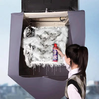 Bâche de nettoyage climatiseur cassette de plafond, kit complet avec tuyau d'eau de 3 m