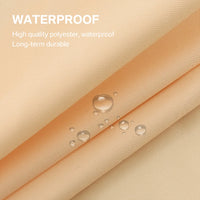 Voile d'ombrage imperméable anti-UV en polyester 160 g/m², triangle, carré ou rectangle