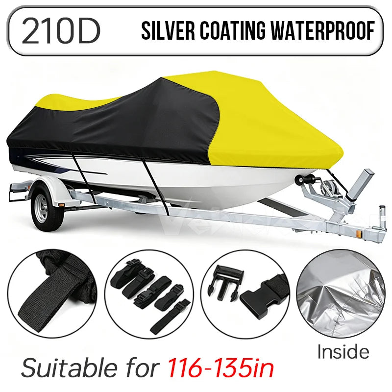 Housse jet ski pour Sea-Doo GTI et Yamaha WaveRunner EXR, Oxford 210D ou 420D, L et XL