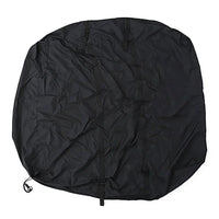 Housse pour tente de toit en Oxford 420D noir, étanche, 143 x 120 x 28 cm