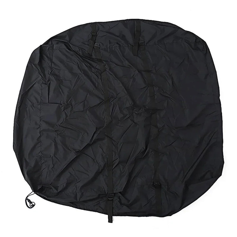 Housse pour tente de toit en Oxford 420D noir, étanche, 143 x 120 x 28 cm