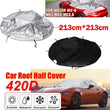 Demi-housse de toit pour Mazda MX-5 MK1, MK2 et MK2.5, polyester 420D imperméable, noire ou argent
