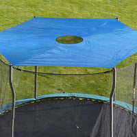 Toit pare-soleil de trampoline anti-UV imperméable, 1,83 à 4,88 m, pour 6, 8 ou 12 poteaux