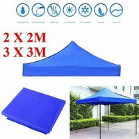 Bâche pour tonnelle Oxford 420D imperméable anti-UV, 2 x 2 ou 3 x 3 m